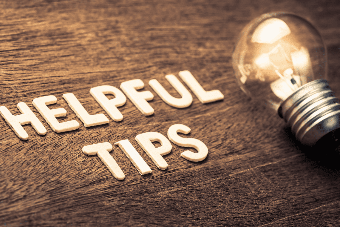 10 Helpful tips Featured photo