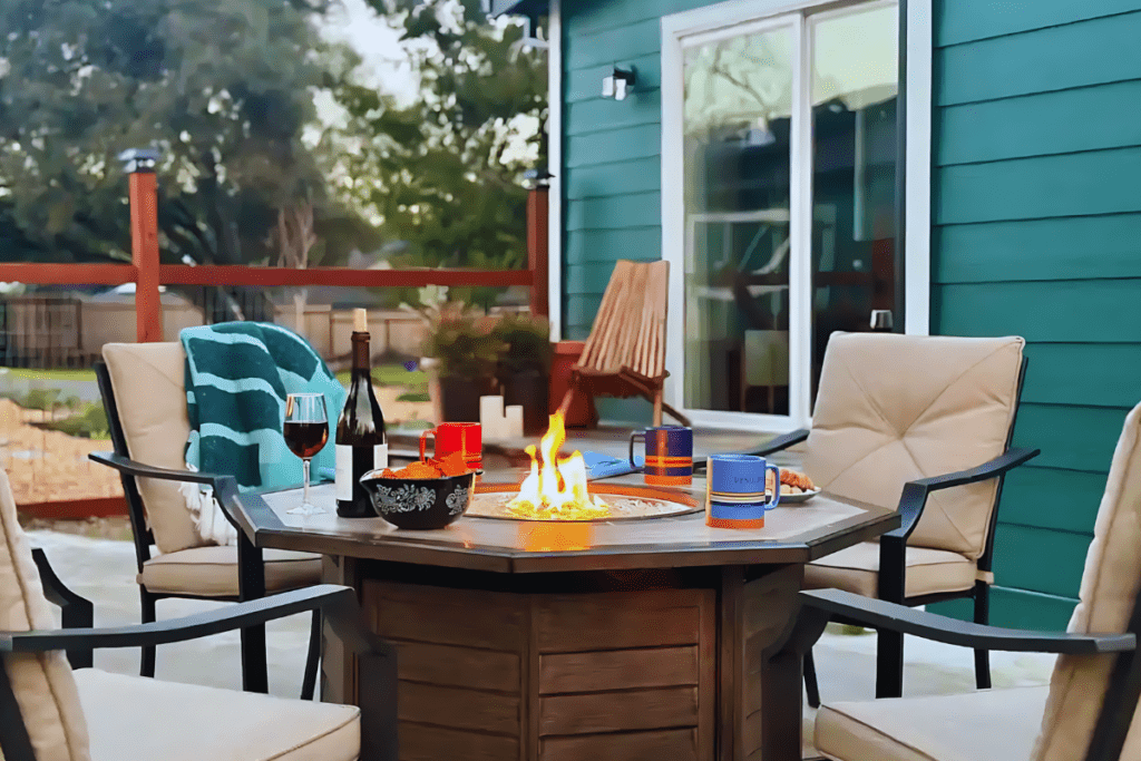 Outdoor Fire Pit or BBQ Space