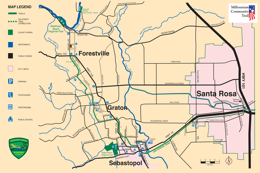 west county and joe rodota trails map 895